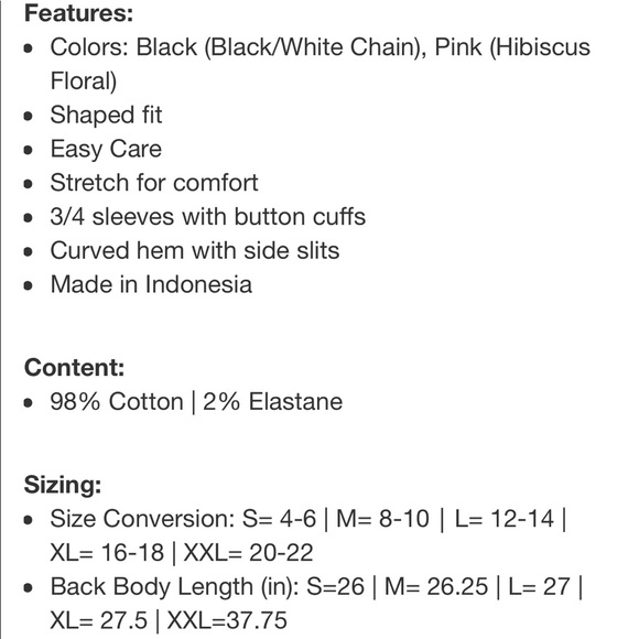 Foxcroft printed blouse - Picture 4 of 4